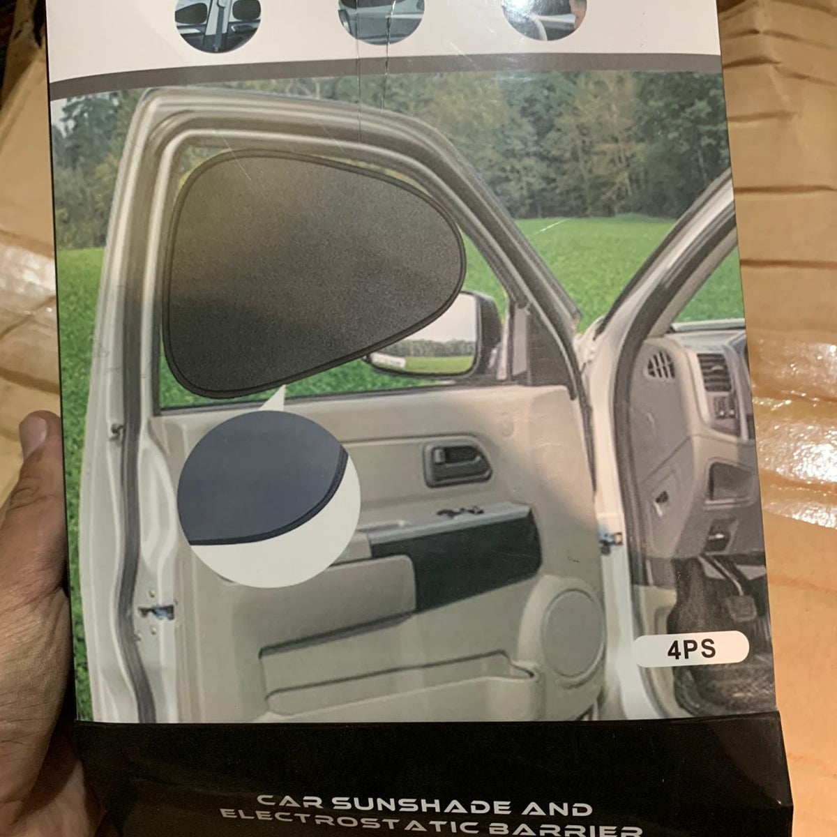 4 Pcs Car Shades
