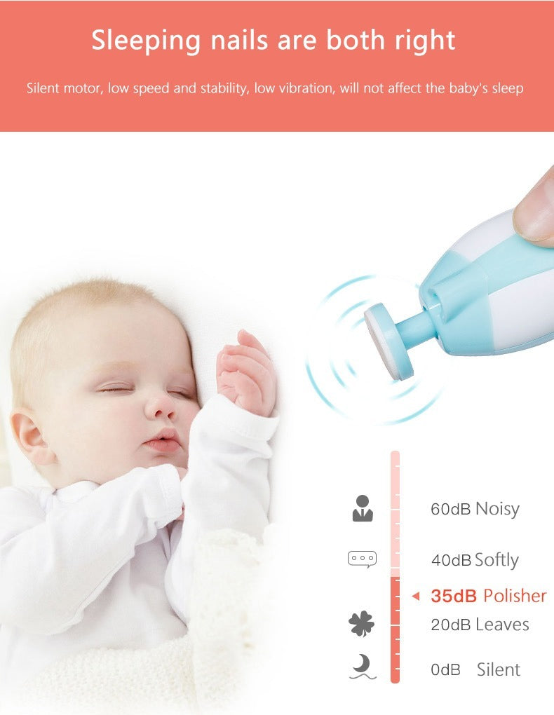 Electric Nail Clipper Baby Nail Trimmer Clipper