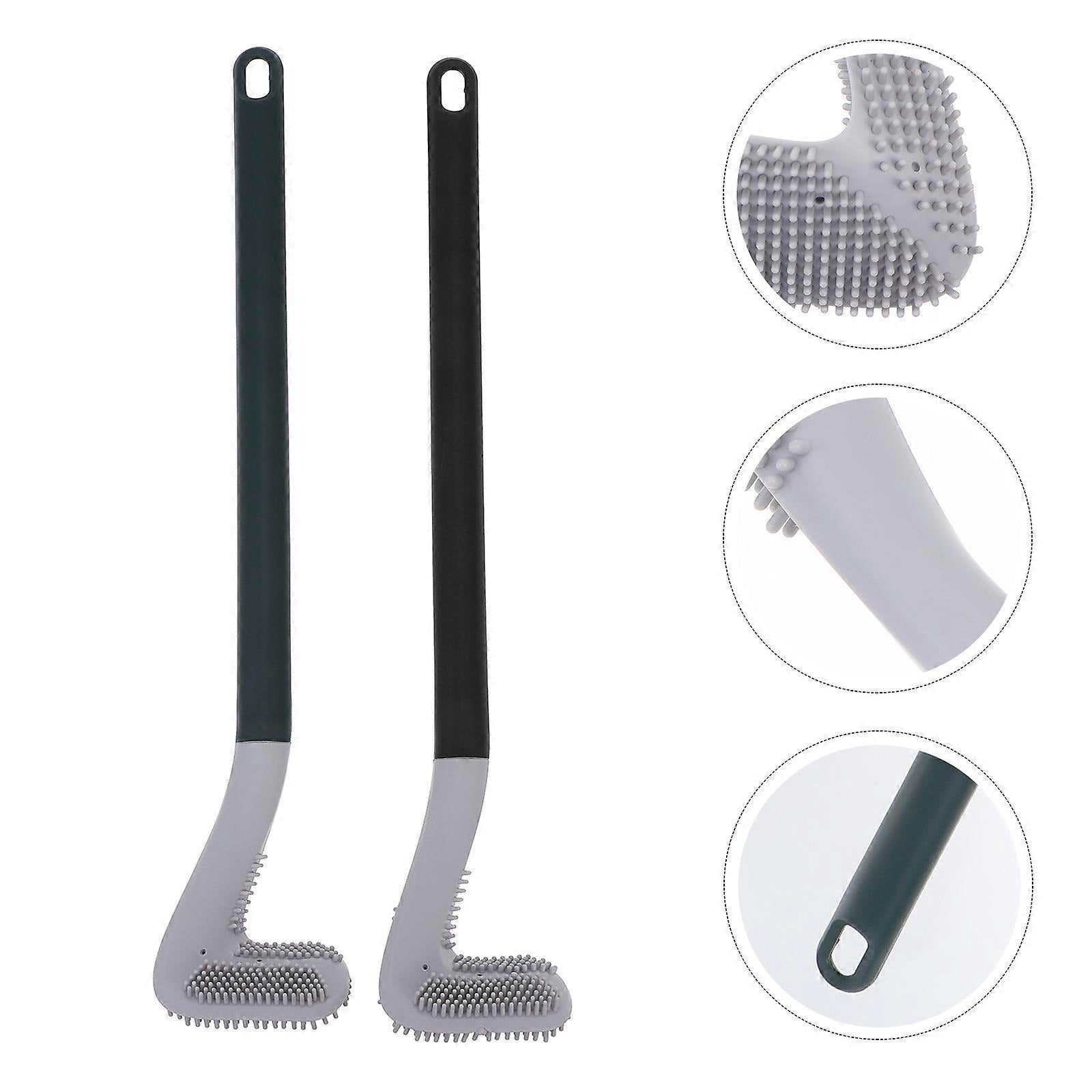360° Deep Cleaning Golf Toilet Brush with Long Handle