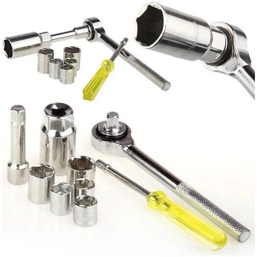 40pcs Aiwa Socket Wrench Tool Kit & Screwdriver And Socket Set