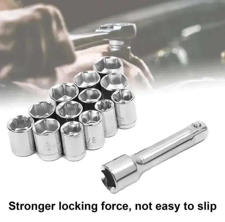 40pcs Aiwa Socket Wrench Tool Kit & Screwdriver And Socket Set